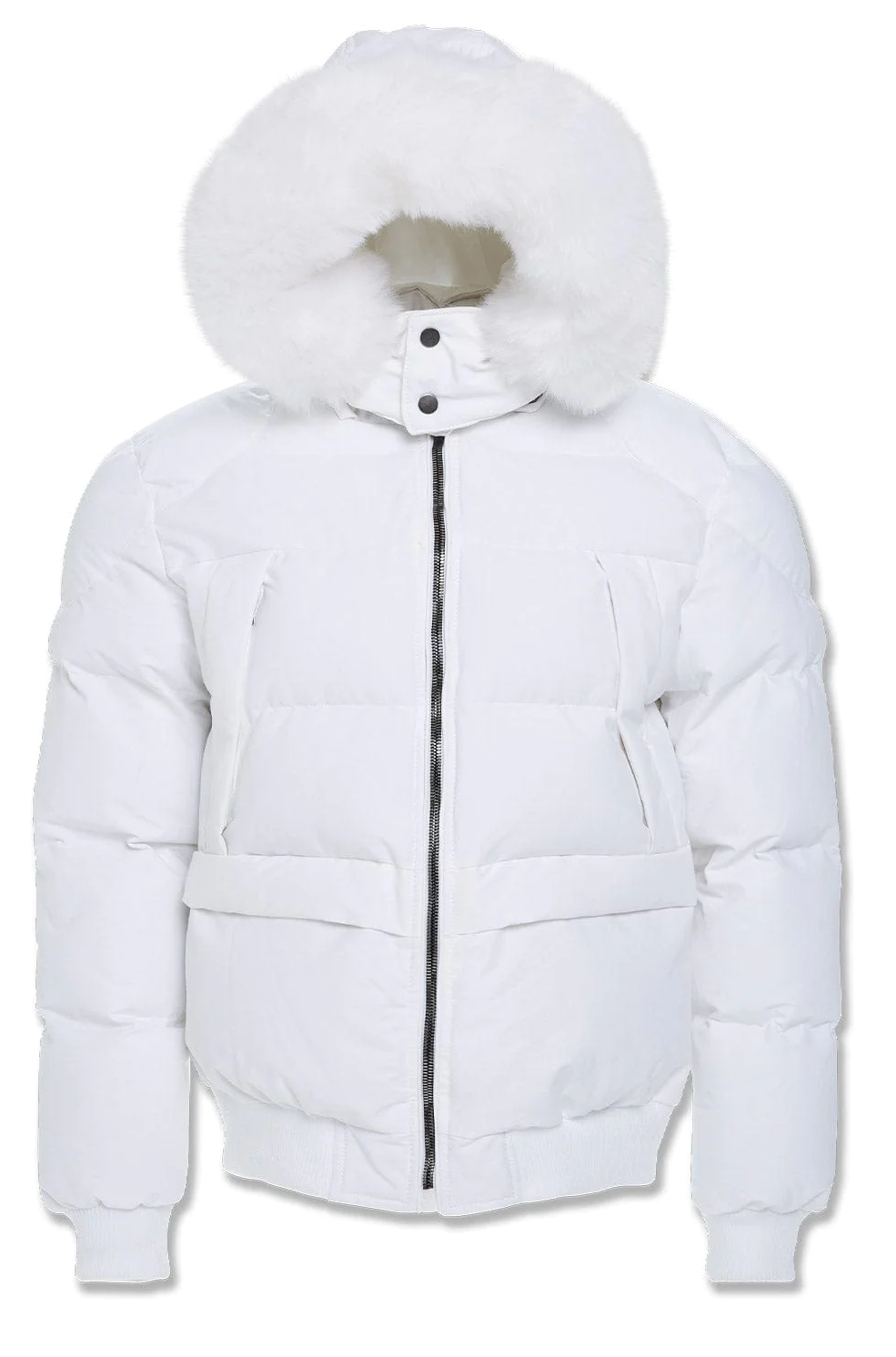 JORDAN CRAIG CROSS BAY BOMBER JACKET (WHITE)