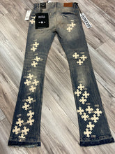 Load image into Gallery viewer, JORDAN CRAIG SYIP CROSS MARTIN STACKED JEANS (VINTAGE)
