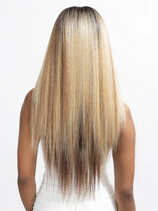 JANET COLLECTION MELT HD VEIL BANG 360 LACE 13X6 DOMI WIG