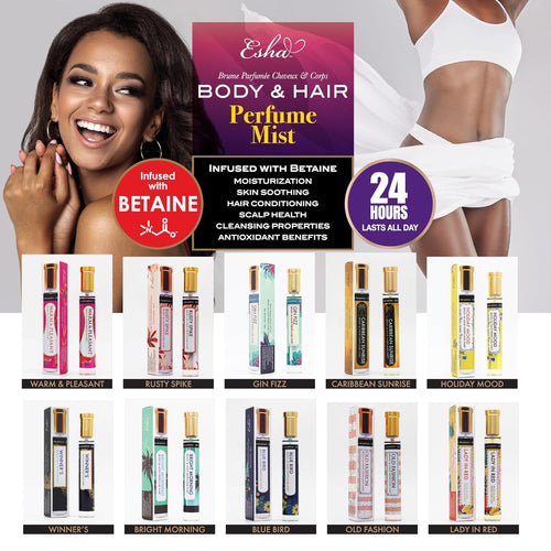 JANET COLLECTION ESHA BODY AND HAIR PERFUME MIST