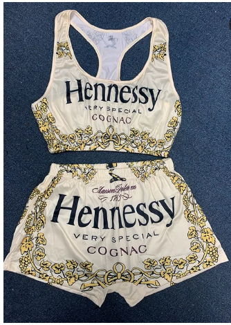 Women's 2pc *Ennessy Tank and Short Set IN STORES NOW! (Yellow)
