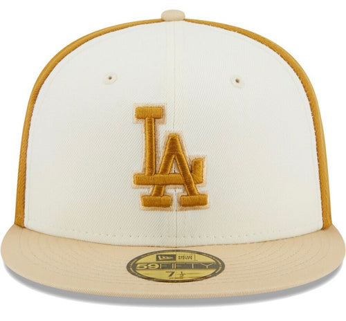 Los Angeles Dodgers New Era Chrome Anniversary Custom Authentic 59Fifty