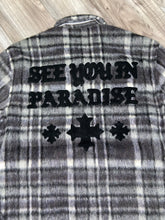 Load image into Gallery viewer, JORDAN CRAIG SYIP FLANNEL SHACKET (INDUSTRIAL BLACK)