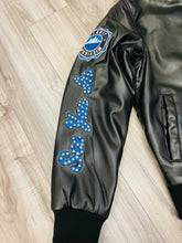 Load image into Gallery viewer, JORDAN CRAIG DETROIT BOMBER JACKET W/ HOOD (BLACK)