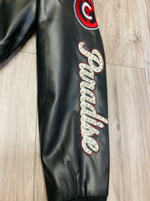 Load image into Gallery viewer, JORDAN CRAIG CHICAGO BOMBER JACKET W/ HOOD (BLACK)