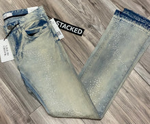 Load image into Gallery viewer, JORDAN CRAIG LIQUID CRYSTAL- RHINESTONE STACKED JEANS JTF2316 (ICE ANTIQUE)