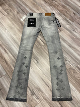Load image into Gallery viewer, JORDAN CRAIG SYIP CROSS STACKED JEANS JTFP2318 (CEMENT WASH)