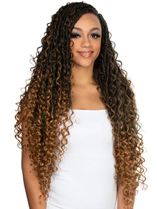 HARLEM 125 KIMA BRAID BOHO GODDESS LOC 28"2x(KGD28)