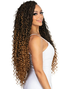 HARLEM 125 KIMA BRAID BOHO GODDESS LOC 28"2x(KGD28)