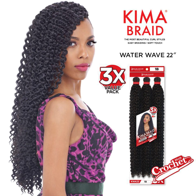 HARLEM 125 KIMA BRAID WATER WAVE
