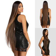 Load image into Gallery viewer, HARLEM 125 LH090 WIG LACE PART XLONG STRAIGHT&quot;42&quot;