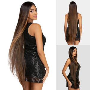 HARLEM 125 LH090 WIG LACE PART XLONG STRAIGHT"42"