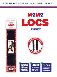 HARLEM 125 MOMO LOCS HUMAN HAIR (MHL)