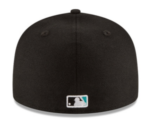 NEW ERA FLORIDA MARLINS WORLD SERIES BLACK WOOL 59FIFTY FITTED