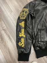 Load image into Gallery viewer, JORDAN CRAIG BRONX BOMBER JACKET W/ HOOD (BLACK)