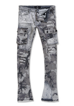 Load image into Gallery viewer, JORDAN CRAIG ROSS STACKED - PLATOON DENIM JEAN (JRF1142C-OVERCAST)