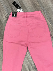 RED FOX WOMEN'S STACKED TWILL PANTS PA4418 (PINK)