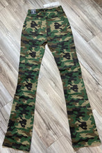 Load image into Gallery viewer, REDFOX WOMEN&#39;S HEAVY TWILL STACKED PANTS PA4435 (WOODLAND)