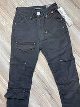 Load image into Gallery viewer, REDFOX WOMEN&#39;S HEAVY TWILL STACKED PANTS PA4435 (JET BLACK)