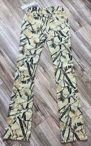 REDFOX WOMEN'S HEAVY TWILL STACKED PANTS PA4435 (HUNTER)