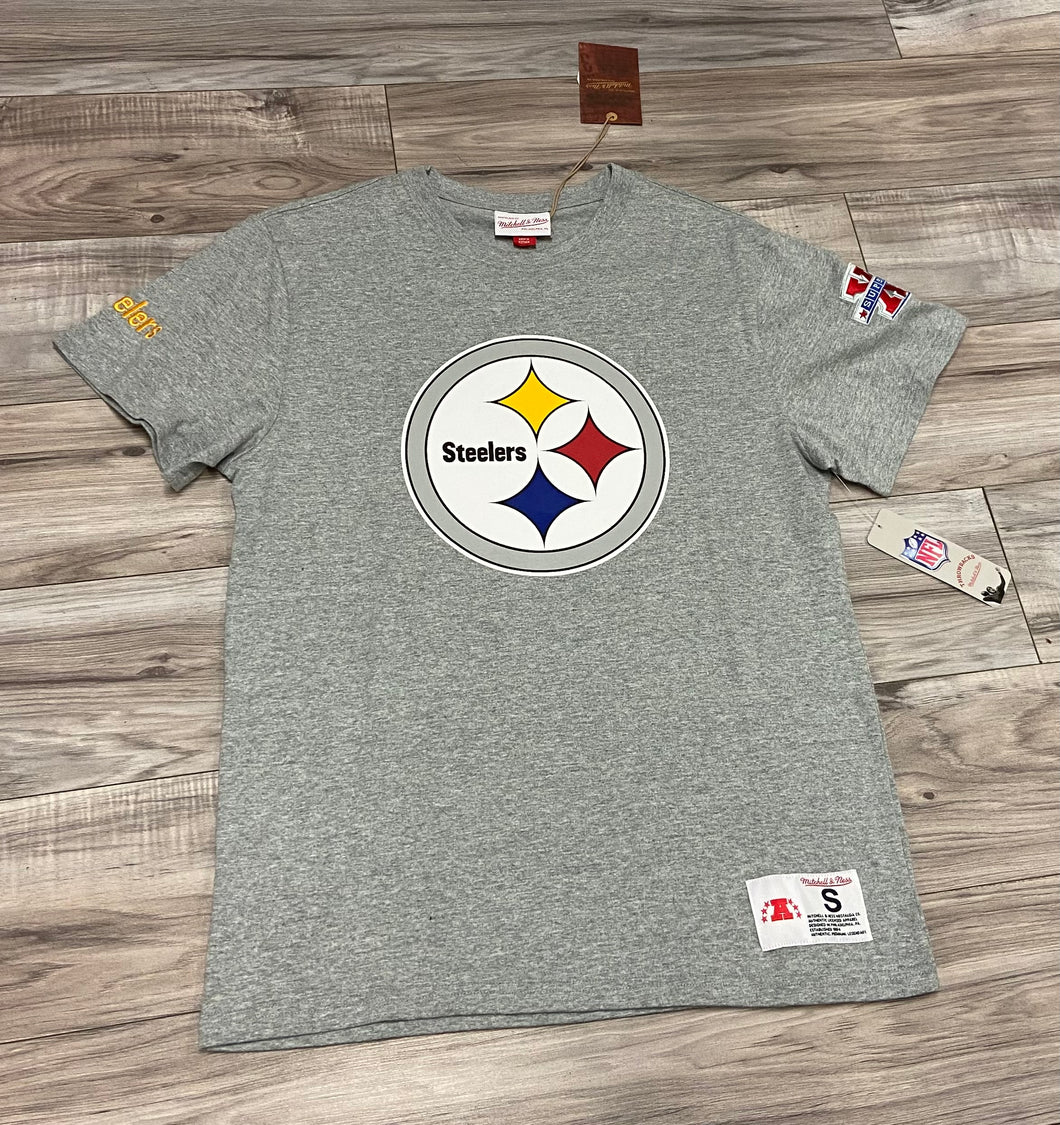 MITCHELL AND NESS TEAM ORIGINS PITTSBURGH STEELERS TEE