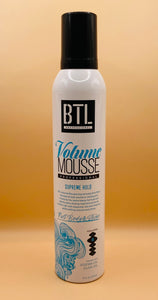 BTL PROFESSIONAL VOLUME MOUSSE SUPREME HOLD FULL BODY AND SHINE 12oz