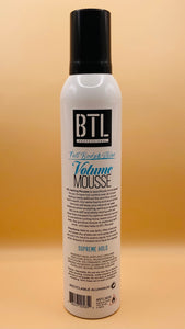 BTL PROFESSIONAL VOLUME MOUSSE SUPREME HOLD FULL BODY AND SHINE 12oz