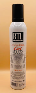 BTL PROFESSIONAL CURL MOUSSE EXTRA HOLD CONTROL & DEFINE 12oz