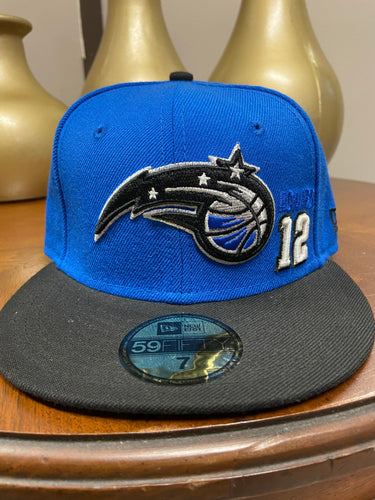Orlando Magic New Era Official Team Color 2Tone 59FIFTY Fitted Hat - Blue/Black