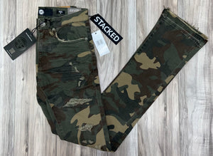JORDAN CRAIG MARTIN STACKED - TRIBECA TWILL PANTS (WOODLAND CAMO)