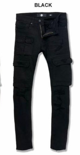 JORDAN CRAIG ROSS FIT TACTICAL RIPPED JEAN JR950TR (BLACK)