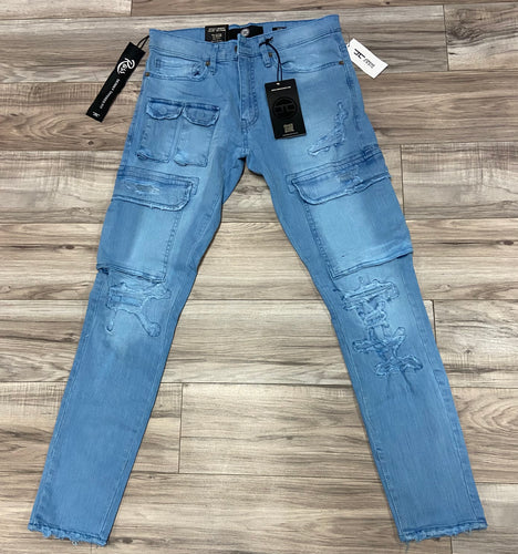 JORDAN CRAIG ROSS FIT TACTICAL RIPPED JEAN JR950TR (SKY FOAM)