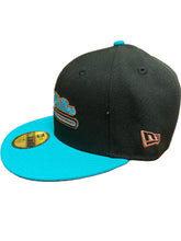 Load image into Gallery viewer, Philadelphia Phillies Fightin&#39; Phillies Authentic Custom 59Fifty Cap (Black/Teal)
