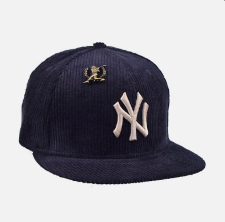 New York Yankees New Era Custom Authentic Corduroy 59Fifty (Navy)