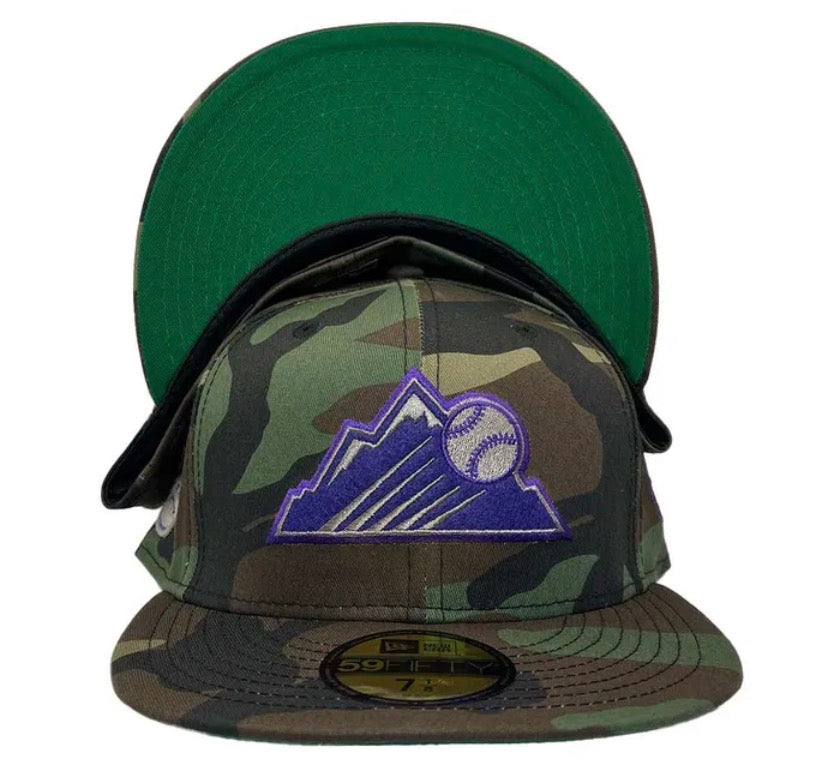 Colorado Rockies New Era Felt Patch Custom Authentic 59Fifty (Camo)