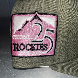 Colorado Rockies New Era Authentic Dirty Martini 25th Anniversary 59Fifty