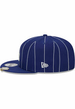 Load image into Gallery viewer, Los Angeles Dodgers New Era Authentic Pinstripe Snapback (Blue)