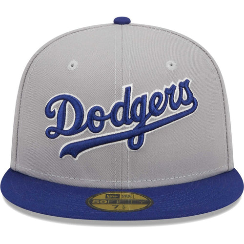 Los Angeles Dodgers New Era Authentic 50th Anniversary Retro Jersey Script (Gray)