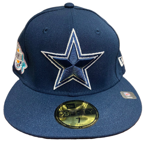 Dallas Cowboys New Era Super Bowl Patch Authentic 59Fifty (Navy/Pink)