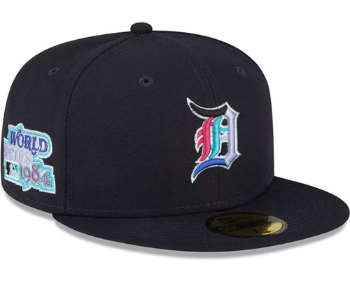 Detroit Tigers New Era 1984 World Series Authentic 59Fifty (Navy/Polar Lights)