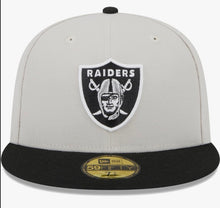 Load image into Gallery viewer, Las Vegas Raiders New Era Super Bowl Champs Authentic 59Fifty (Tan/Black)