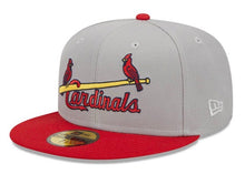 Load image into Gallery viewer, St. Louis Cardinals New Era 100th Anniversary Throwback Edition Authentic 59Fifty