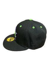 Load image into Gallery viewer, Seattle Mariners New Era 40th Anniversary Authentic 59Fifty (Black/Purple/Neon Green)