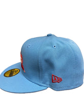 Load image into Gallery viewer, Colorado Rockies New Era 2021 All Star Patch Authentic 59Fifty (Sky Blue/Red)