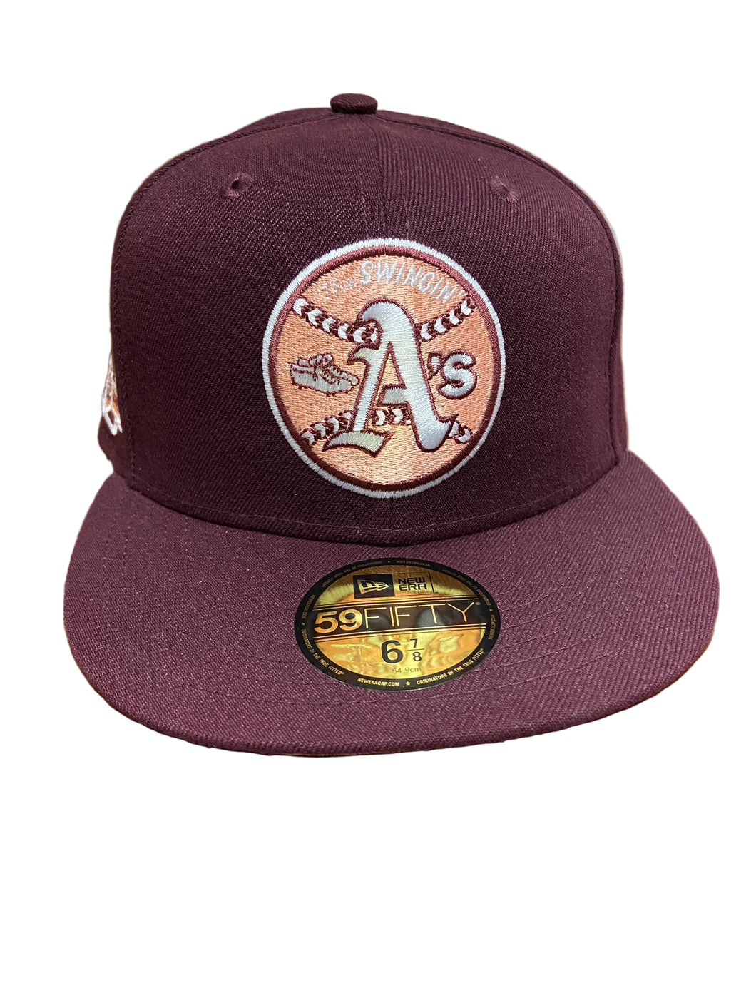 Oakland Athletics New Era 40th Anniversary Authentic 59Fifty (Maroon)