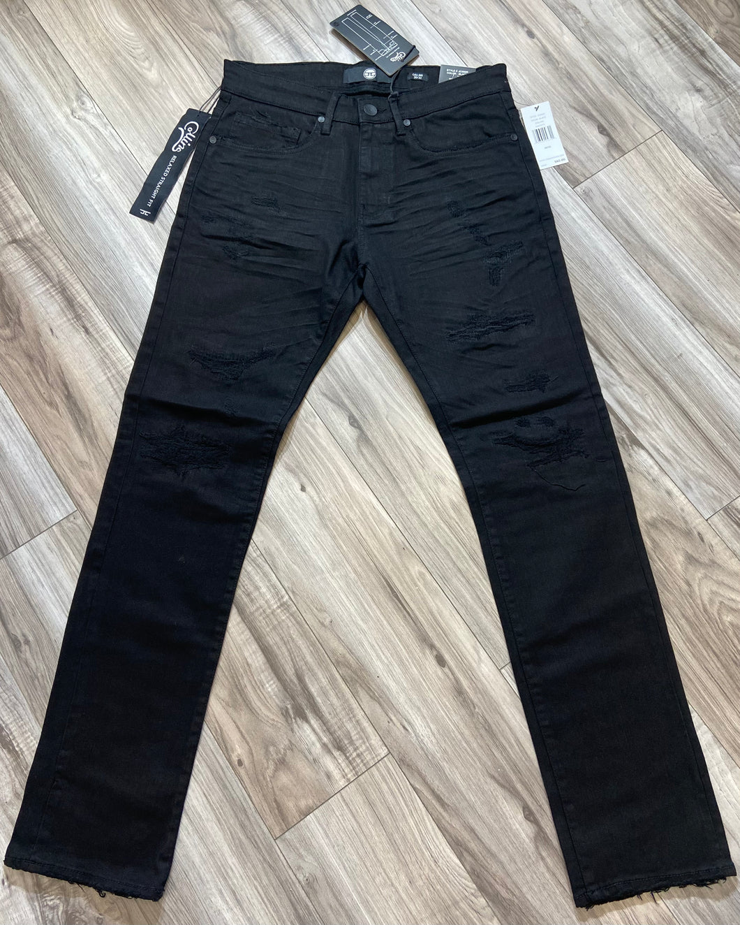 JORDAN CRAIG COLLINS RELAXED FIT JEANS JC990R (BLACK)