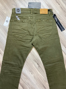 JORDAN CRAIG COLLINS RELAXED FIT JEANS JC990R (ARMY GREEN)