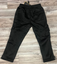 Load image into Gallery viewer, ACCESS MENS FLEECE CARGO JOGGERS (BLACK)