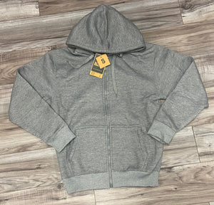 ACCESS FLEECE ZIPDOWN HOODIE (LT GRAY)