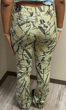Load image into Gallery viewer, REDFOX WOMEN&#39;S HEAVY TWILL STACKED PANTS PA4435 (HUNTER)